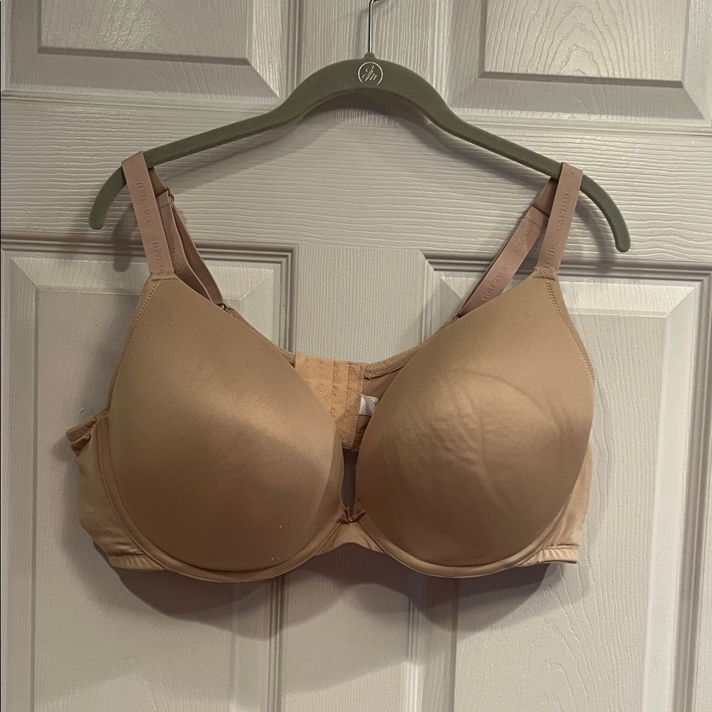 Cacique Soft Beige Boost Plunge Bra